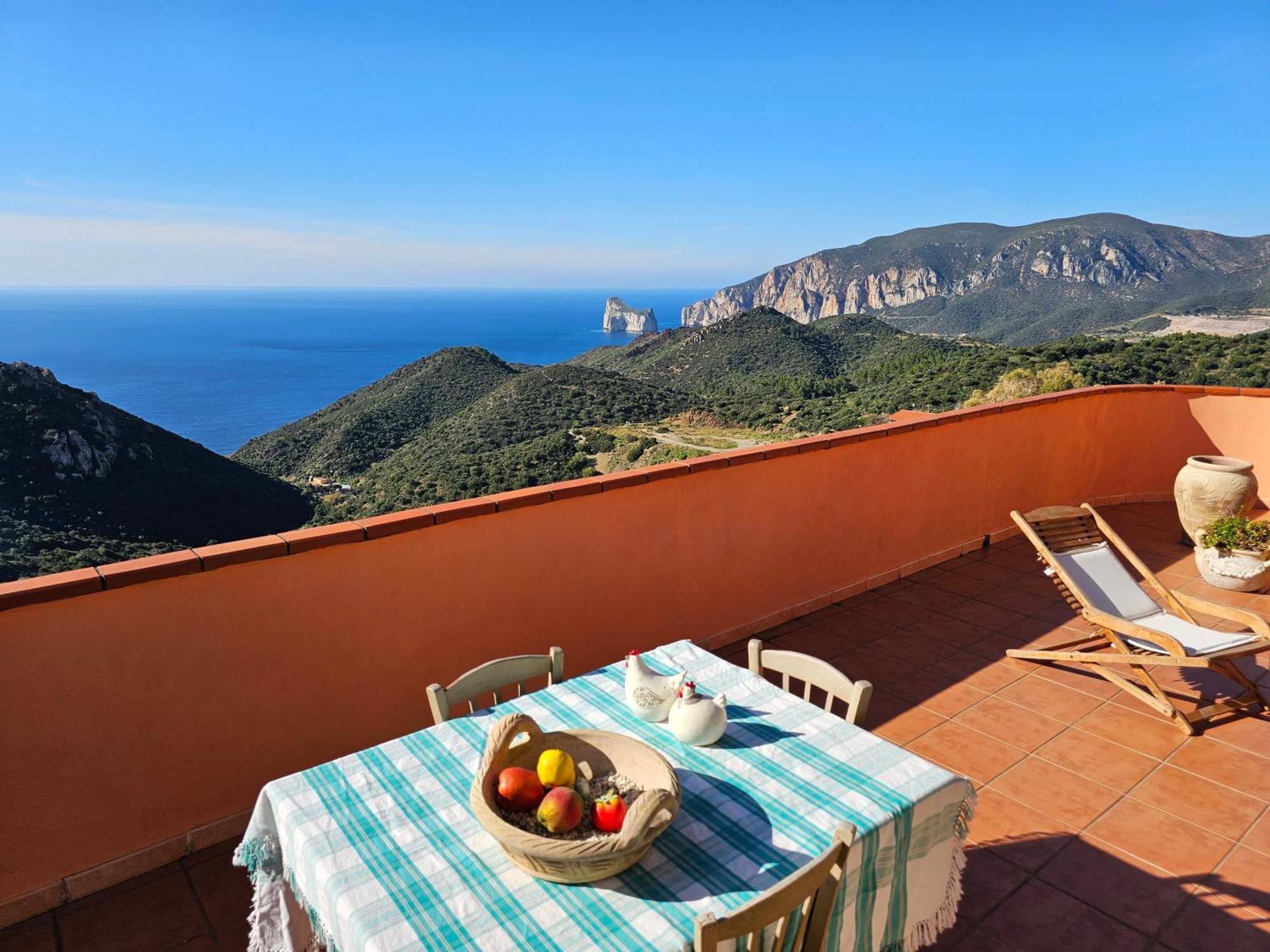 Casa Con Magnifica Vista Mare Villa Nebida ภายนอก รูปภาพ
