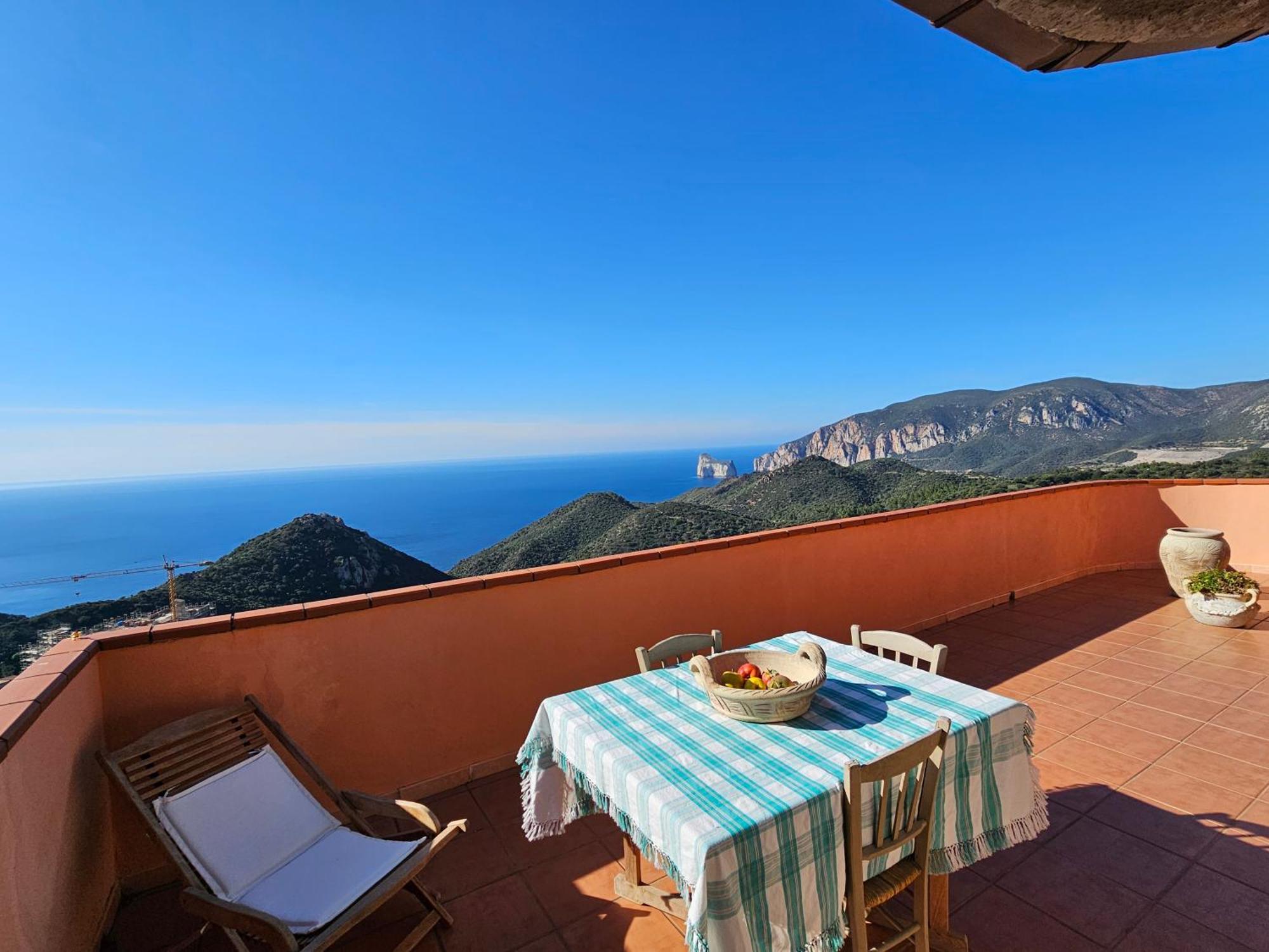 Casa Con Magnifica Vista Mare Villa Nebida ภายนอก รูปภาพ